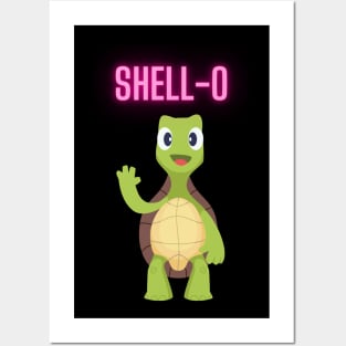 SHELL-O Turtle Posters and Art